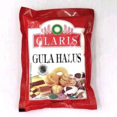 Gula Halus Claris 250g / Gula claris merah 250 gram / Gula Halus donat