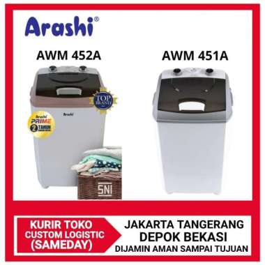 ZS Mesin Cuci Portable Mesin Cuci Mini Arashi AWM451A - AWM451A AWM451A