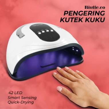 Pengering Kutek Kuku UV LED Nail Dryer 42 LED 120 W - S9 - White White