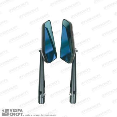 Spion Rizoma Circuit 744 Black Universal Vespa Sprint Primavera Lx Gts