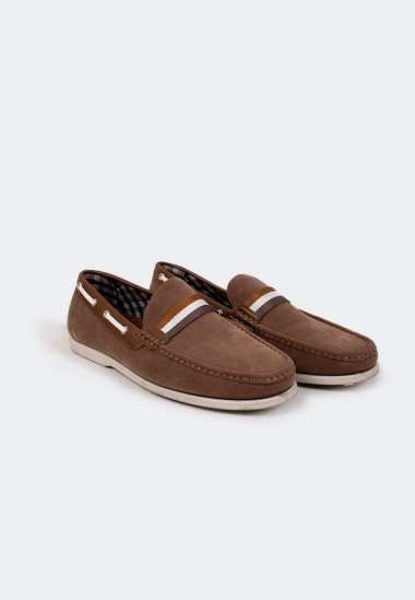 MANZONE Sepatu Pria EZERA - BROWN 42 BROWN
