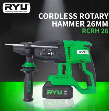 Cordless Rotary Hammer RYU RCRH26 Bor Bobok batre