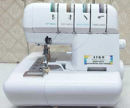 promo mesin obras benang portable empat dan neci - heavy duty - AIKO HD320 putih