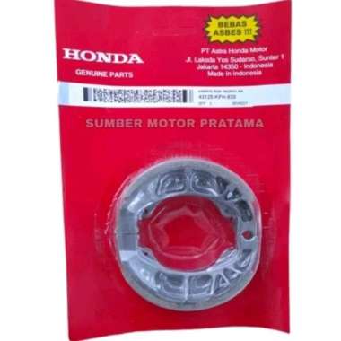 kampas rem belakang supra x supra fit kharisma 43125-KPH-930