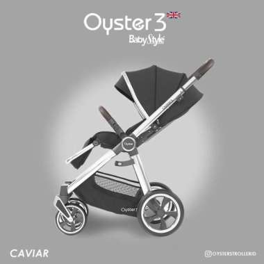 OYSTER 3 NEW UPGRADE 2022 / STROLLER OYSTER 3 CAVIAR BLACK