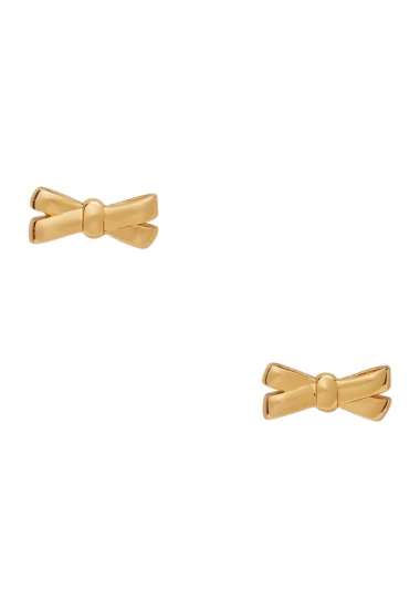 KATE SPADE Double Bow Studs Gold
