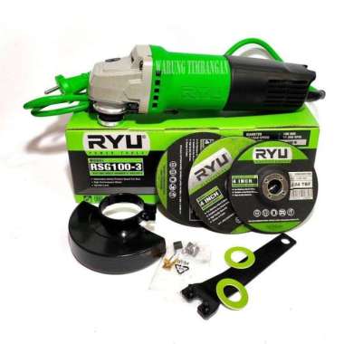 Mesin Gerinda Tangan / Angle Grinder RYU RSG 100-3 (Variable Speed) TERBAIK