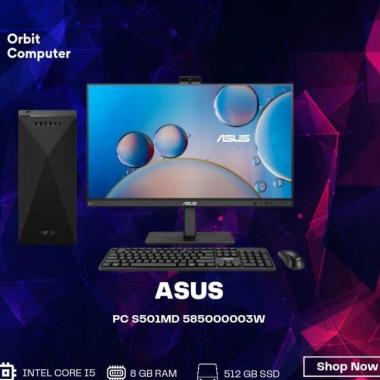 PC S501MD-585000003W + LED 21,5" C2221HE I5 12400 8GB 512GB SSD W11