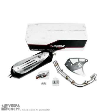 Knalpot Shijiro Standar Racing Piaggio Zip
