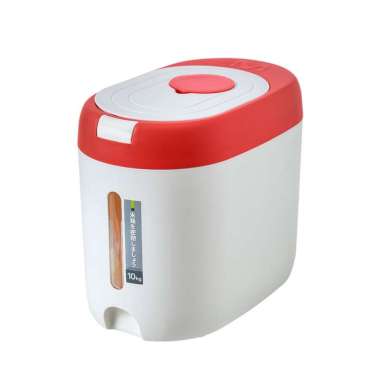OEM ONE-C882 Dispenser Beras 5KG/10KG Free Gelas Takar Tempat Wadah Penyimpanan Beras Rice Bucket An