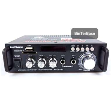 Ampli Taffware Bluetooth EQ Audio Amplifier Karaoke Home Theater Radio