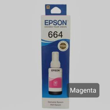 Tinta Epson 664 NEW Printer L100/L120/L200/L210/L220/L310/L360 oripack Merah