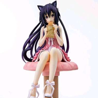 Figure Date A Live Boneka Patung Neko Yatogami Tohka Alive Princes Cat