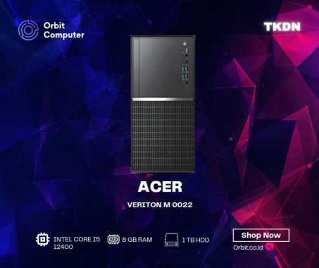 Acer Veriton M (VM/0022) Core i5-12400 8GB 1TB HDD 21.5" - TKDN