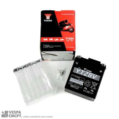 Aki Yuasa Ytz8v Aki Kering Vespa Sprint Primavera Lx S Gts