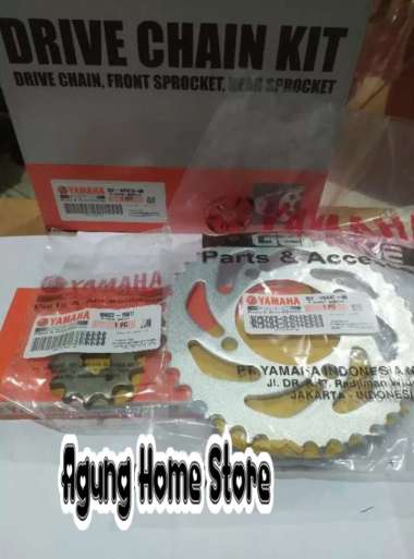 GEAR SET ORIGINAL YAMAHA JUPITER Z1, VEGA FORCE INJEKSI 1DY