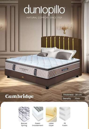 Springbed / Kasur / Tempat Tidur Cambridge Dunlopillo MATRAS 120 x 200