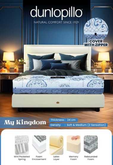 Springbed / Kasur / Tempat Tidur My Kingdom Dunlopillo MATRAS 120 x 200