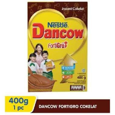 Promo Harga Dancow FortiGro Susu Bubuk Instant 400 gr - Blibli