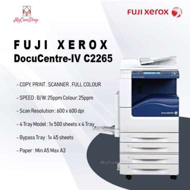 MESIN FOTOCOPY FUJI XEROX DOCUCENTRE-IV C2265 25PPM COLOUR - LIKE NEW