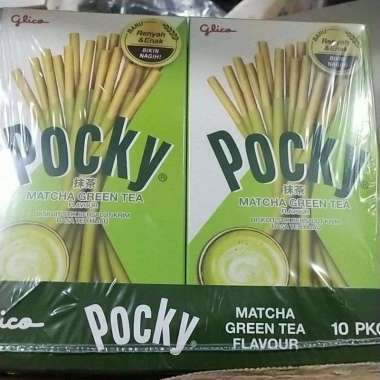 Promo Harga Glico Pocky Stick Matcha 33 gr - Blibli
