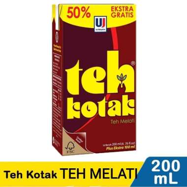 ULTRA TEH KOTAK 200ML - Teh Melati