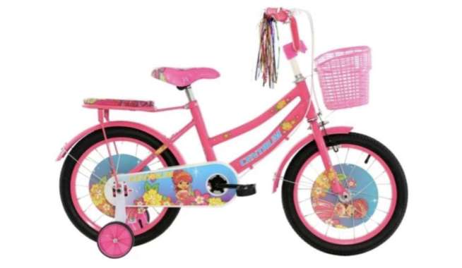 SEPEDA MINI ANAK PEREMPUAN CENTRUM 18 Inch Pink