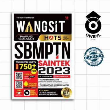 Buku Wangsit (Pawang Soal Sulit) Hots Utbk Sbmptn Saintek 2023