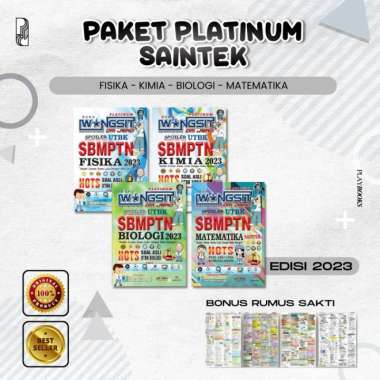Buku Wangsit Paket Platinum Saintek Om Jero Utbk Sbmptn 2022