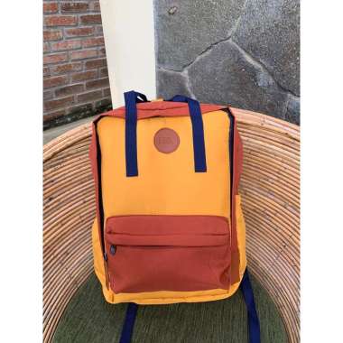 Tas Laptop Tas Ransel Wanita Tas Ransel Backpack Wanita Korea ESC1 TUTON ORANGE