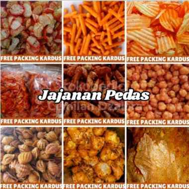 camilan snack jajanan keripik kerupuk pedas 200-250 gram kerupuk seblak