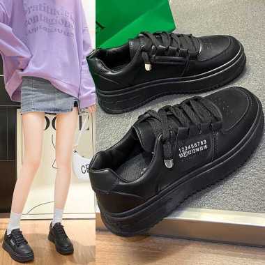 Supervice Taemin Sepatu Sneakers Wanita Korea 9193 40 BLACK