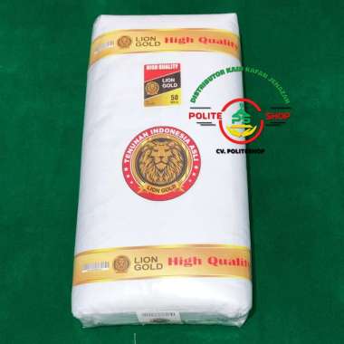 Kain Kafan mori Lebar 90cm Panjang 50 meter Lion Gold