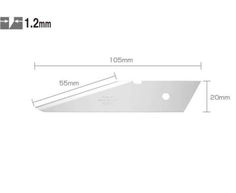 refill cutter spare blade for craft knife ckb-2 olfa Multicolor