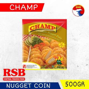 Promo Harga Champ Nugget Chicken Nugget Coin 500 gr - Blibli