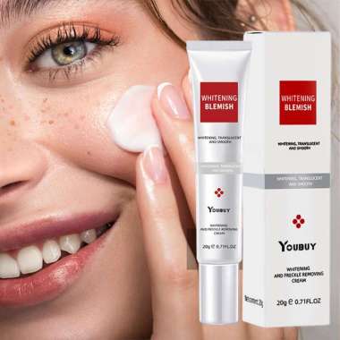 Krim Pemutih Wajah YOUBUY Whitening and Freckle Removing Anti Flek Bintik Hitam dan Mencerahkan Waja
