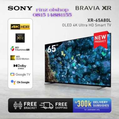 SONY BRAVIA XR-65A80L / A80L OLED 4K UHD HDR Google TV 65 Inch