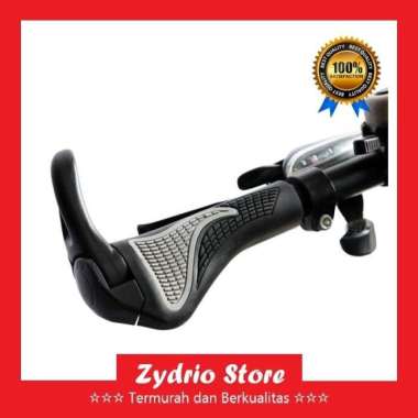 Gagang Sepeda Rubber Ergonomic Grip MTB Handlebar Handle Bar Bike