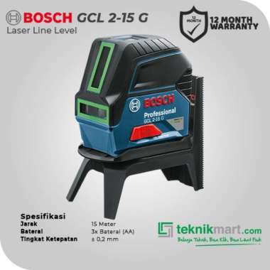 Bosch Laser Line Level Green Laser / Waterpass Laser Kombi GCL 2-15 G UNIT ONLY
