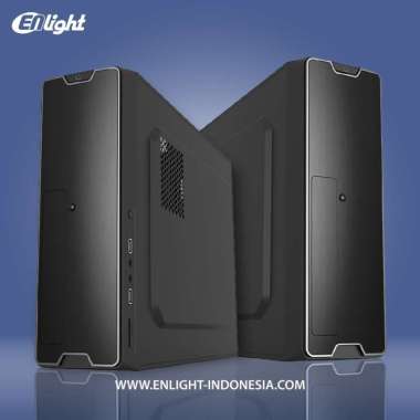 Casing Komputer Enlight EN-120 PSU Enlight + PSU SFX 300W Mid Slim Case