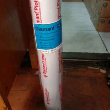 promo diamant plotter.kertas kalkir 80gsm.a1.62cm x 50m Multicolor