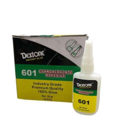 lem korea bottle instant glue cyanoacrylate adhesive dextone 601 50gr Multicolor