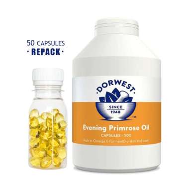 dorwest evening primerose oil repack 50 Multicolor