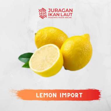 Buah Jeruk Lemon Import Segar - 500 Gram