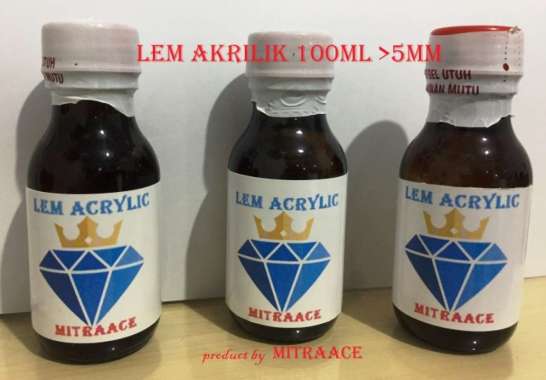lem akrilik acrylic 100ml Multicolor