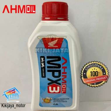 OLI MOTOR HONDA AHM OIL MPX3 20W 40 0,8L ASLI ORIGINAL