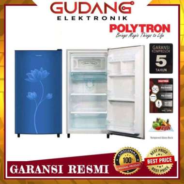 LEMARI ES 1 PINTU POLYTRON PRB 159 KULKAS POLYTRON PRB159
