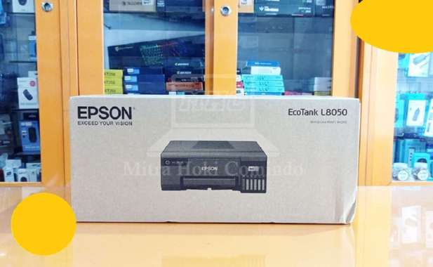 PRINTER EPSON L8050 6 WARNA GARANSI RESMI PENGGANTI DARI L805