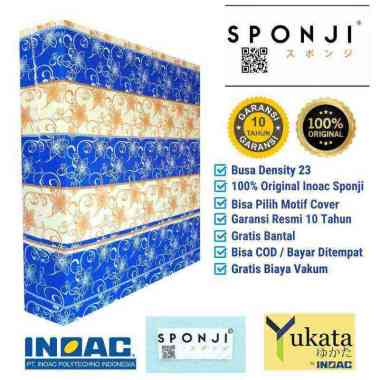 Kasur Busa Inoac Sponji Yukata D23 Semua Ukuran No 1, 2, 3, 4, 5, 6, 7, Jumbo Tebal 5cm, 10cm, 15cm,