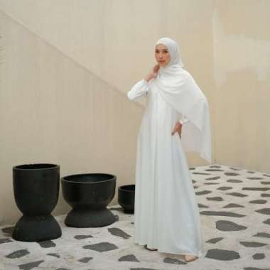 Alea Dress Broken White by BITA Tufine Multicolor